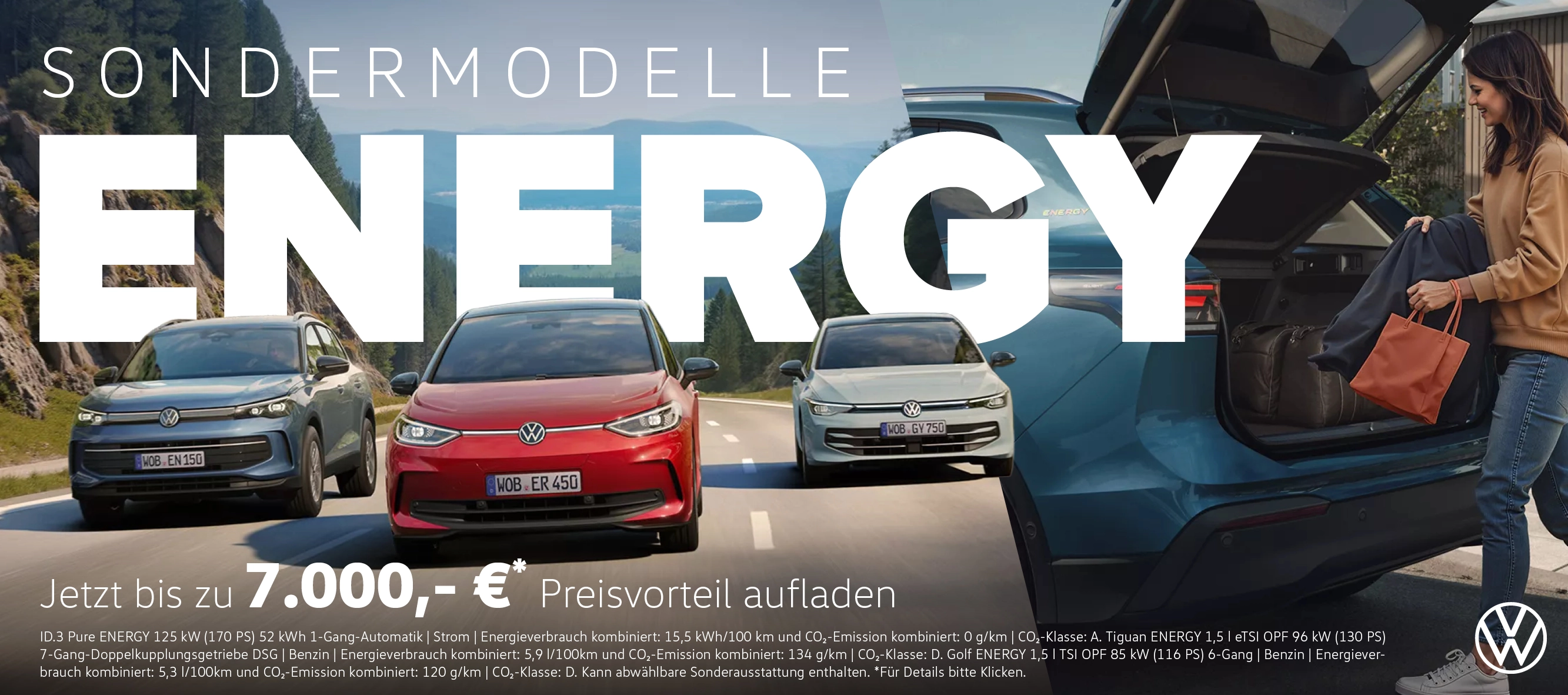 VW ENERGY Sondermodelle